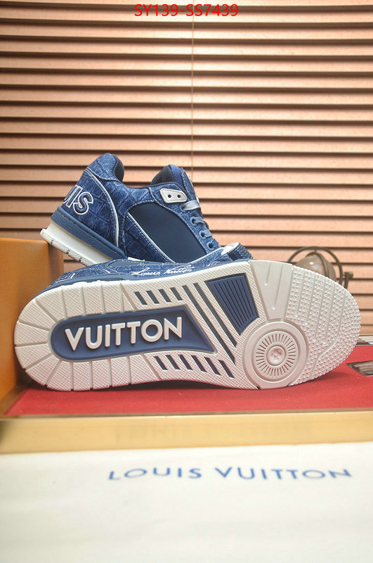 Men Shoes-LV fake high quality ID: SS7439 $: 139USD
