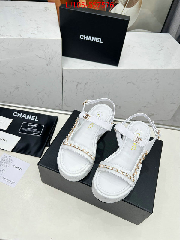 Women Shoes-Chanel we provide top cheap aaaaa ID: SS7576 $: 105USD