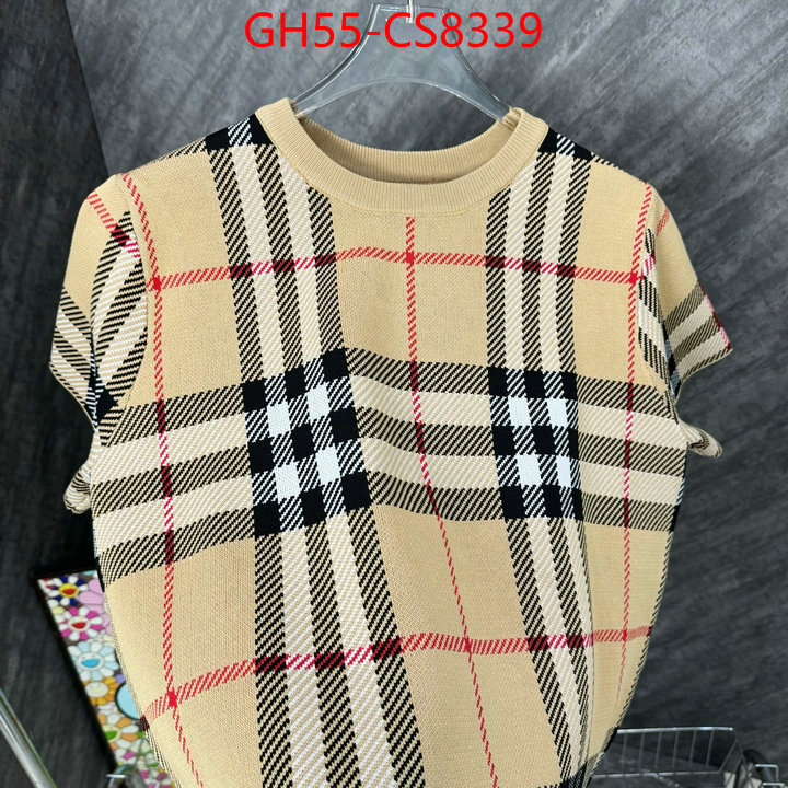 Clothing-Burberry top 1:1 replica ID: CS8339 $: 55USD