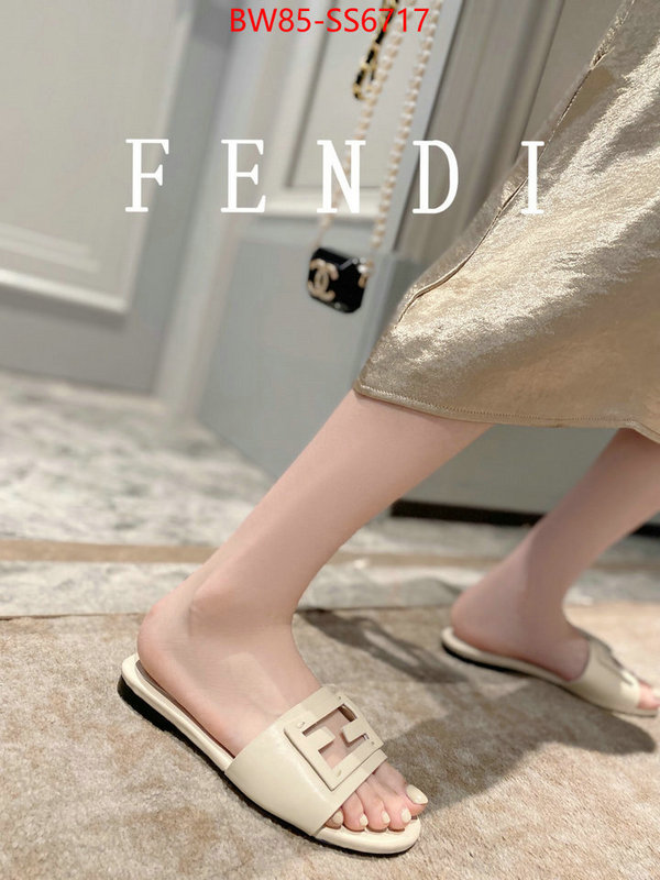 Women Shoes-Fendi high quality 1:1 replica ID: SS6717 $: 85USD