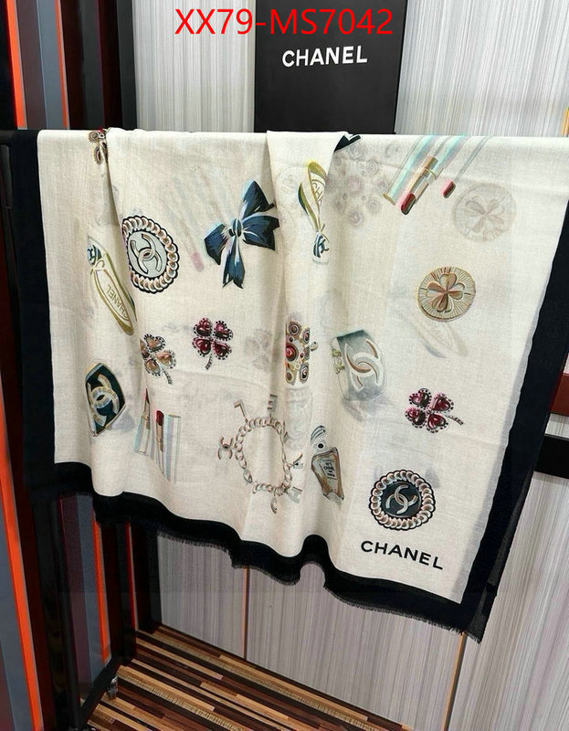 Scarf-Chanel is it illegal to buy dupe ID: MS7042 $: 79USD