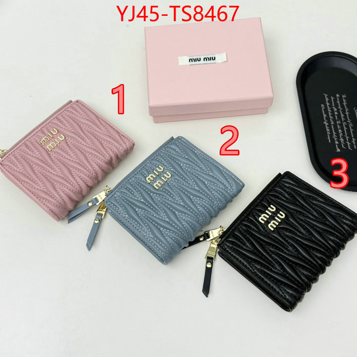 Miu Miu Bags(4A)-Wallet first copy ID: TS8467 $: 45USD,