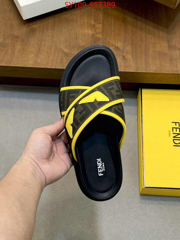Men Shoes-Fendi shop designer replica ID: SS7389 $: 109USD