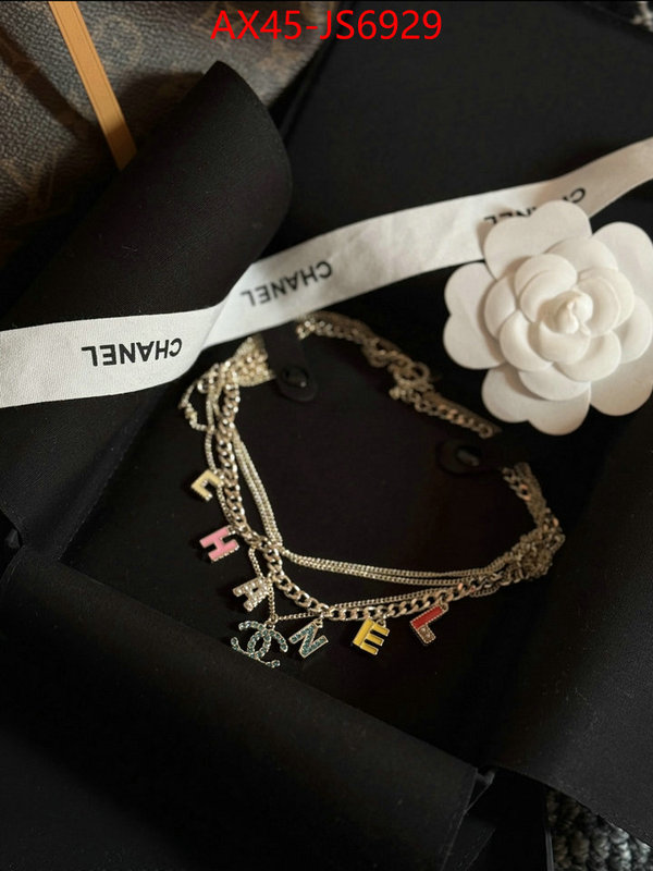 Jewelry-Chanel designer fake ID: JS6929 $: 45USD