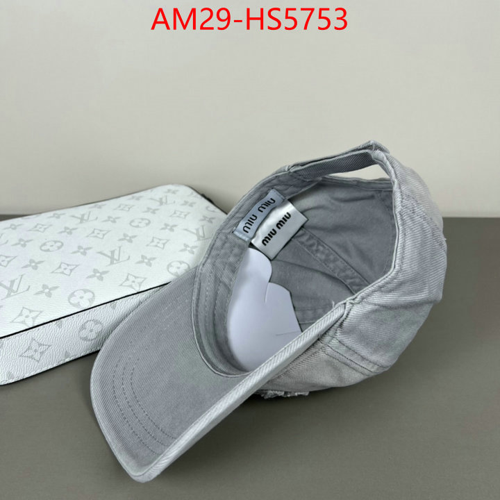 Cap(Hat)-Miu Miu can you buy knockoff ID: HS5753 $: 29USD