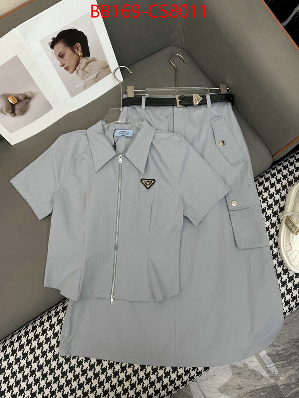 Clothing-Prada what 1:1 replica ID: CS8011 $: 169USD