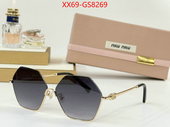 Glasses-Miu Miu new 2024 ID: GS8269 $: 69USD
