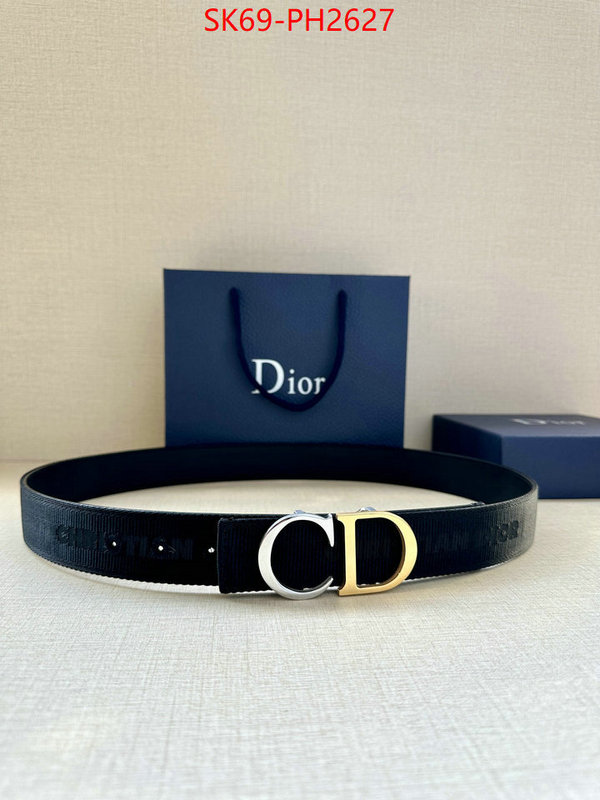 Belts-Dior quality replica ID: PH2627 $: 69USD