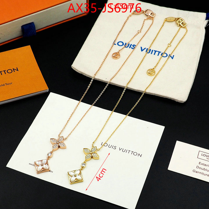 Jewelry-LV buy aaaaa cheap ID: JS6976 $: 35USD