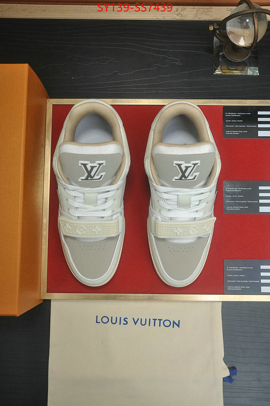 Men Shoes-LV fake high quality ID: SS7439 $: 139USD