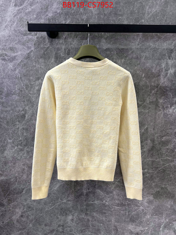 Clothing-Gucci buying replica ID: CS7952 $: 119USD