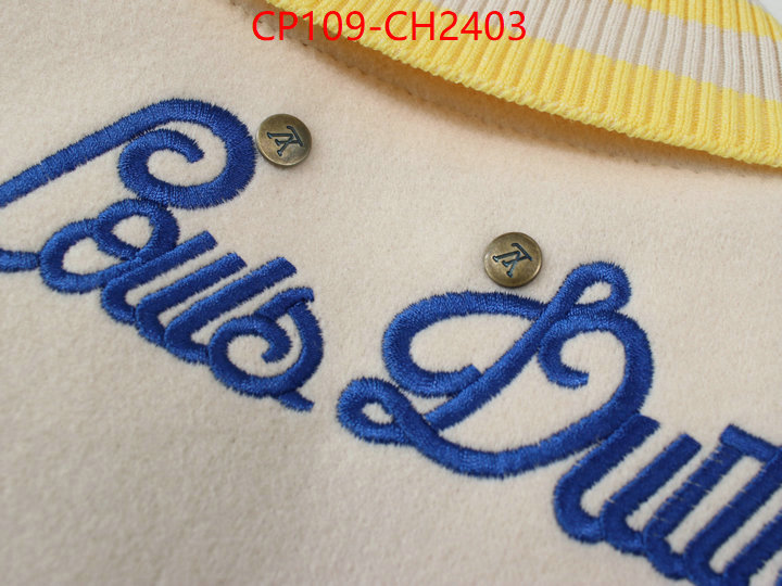 Clothing-LV the best quality replica ID: CH2403 $: 109USD