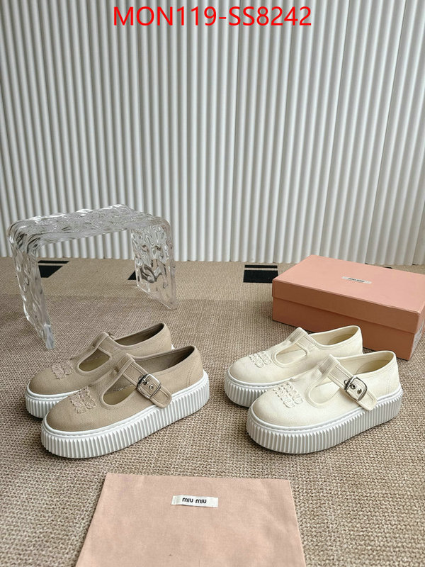 Women Shoes-Miu Miu buy best quality replica ID: SS8242 $: 119USD