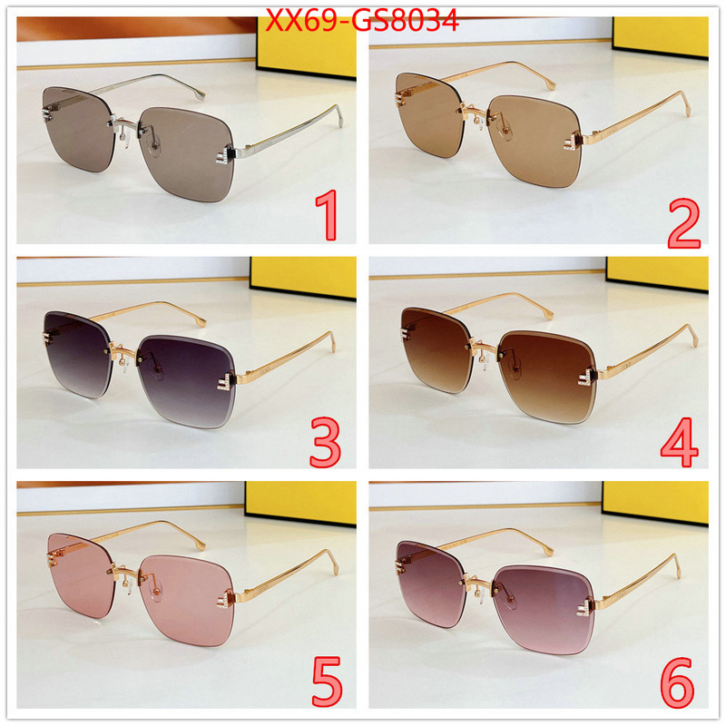 Glasses-Fendi online sale ID: GS8034 $: 69USD
