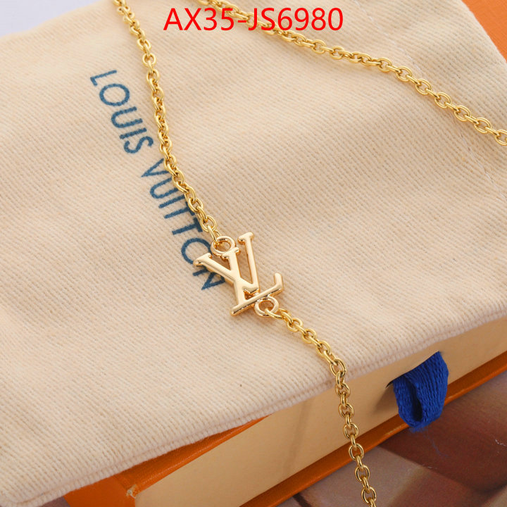 Jewelry-LV 1:1 replica ID: JS6980 $: 35USD