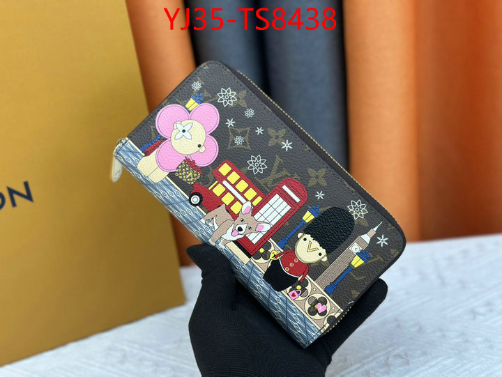 LV Bags(4A)-Wallet top quality designer replica ID: TS8438 $: 35USD,