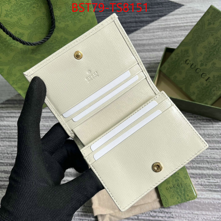 Gucci Bags(TOP)-Wallet- we curate the best ID: TS8151 $: 79USD,