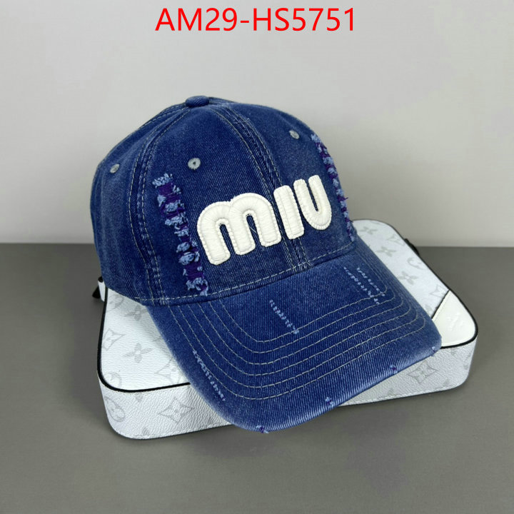 Cap(Hat)-Miu Miu china sale ID: HS5751 $: 29USD