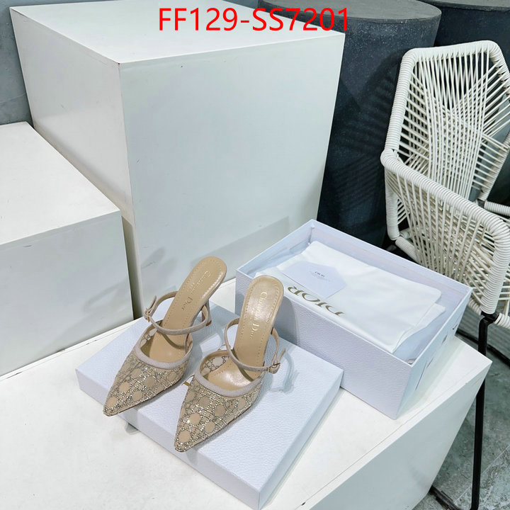 Women Shoes-Dior replica aaaaa+ designer ID: SS7201 $: 129USD