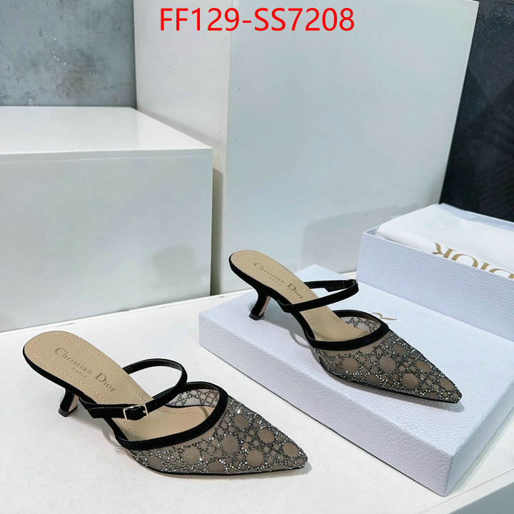 Women Shoes-Dior best luxury replica ID: SS7208 $: 129USD