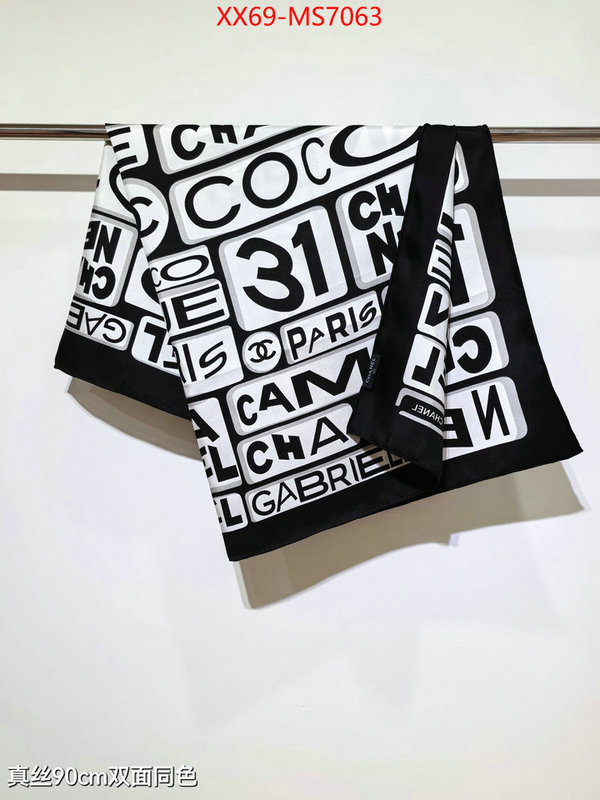 Scarf-Chanel what is top quality replica ID: MS7063 $: 69USD