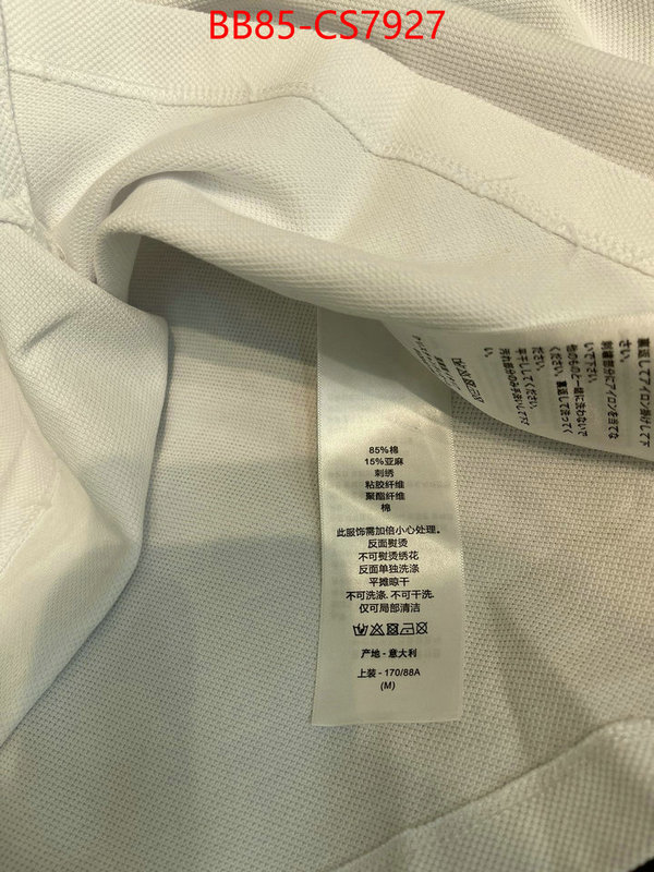Clothing-Dior replica sale online ID: CS7927 $: 85USD