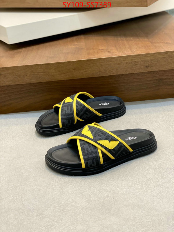 Men Shoes-Fendi shop designer replica ID: SS7389 $: 109USD