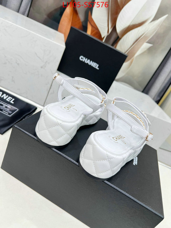 Women Shoes-Chanel we provide top cheap aaaaa ID: SS7576 $: 105USD