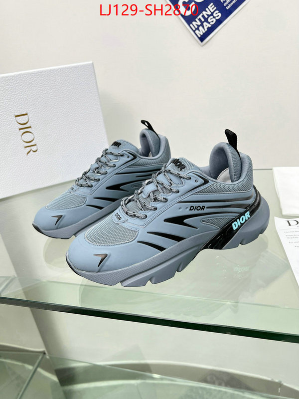 Men shoes-Dior outlet 1:1 replica ID: SH2870 $: 129USD