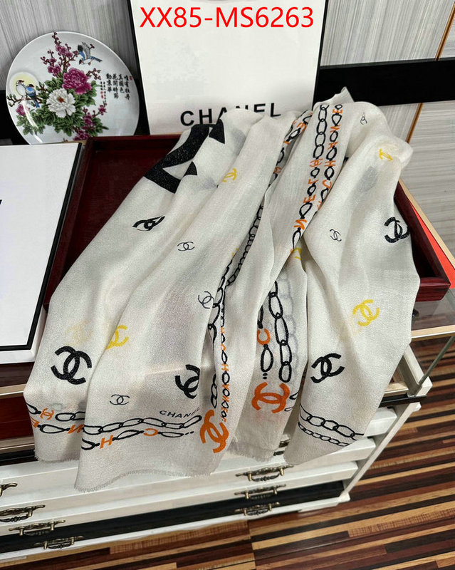Scarf-Chanel buy the best high quality replica ID: MS6263 $: 85USD