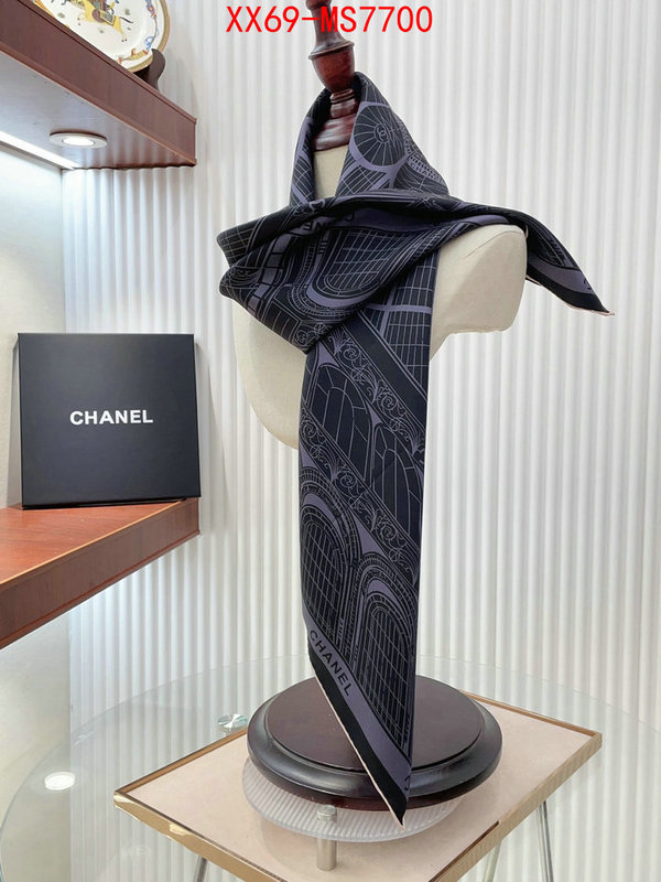 Scarf-Chanel top quality designer replica ID: MS7700 $: 69USD