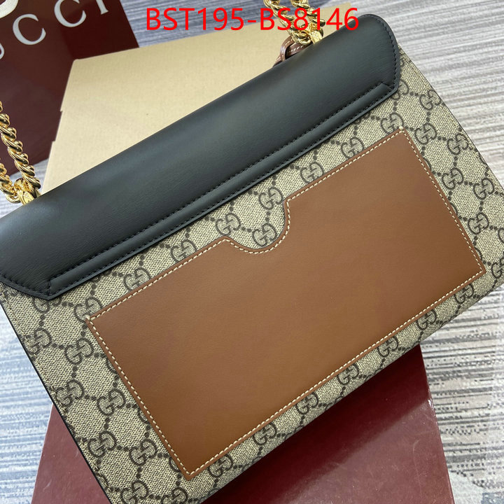 Gucci Bags(TOP)-Padlock- sell high quality ID: BS8146 $: 195USD,