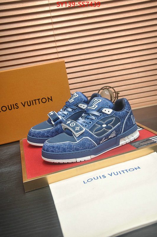 Men Shoes-LV fake high quality ID: SS7439 $: 139USD