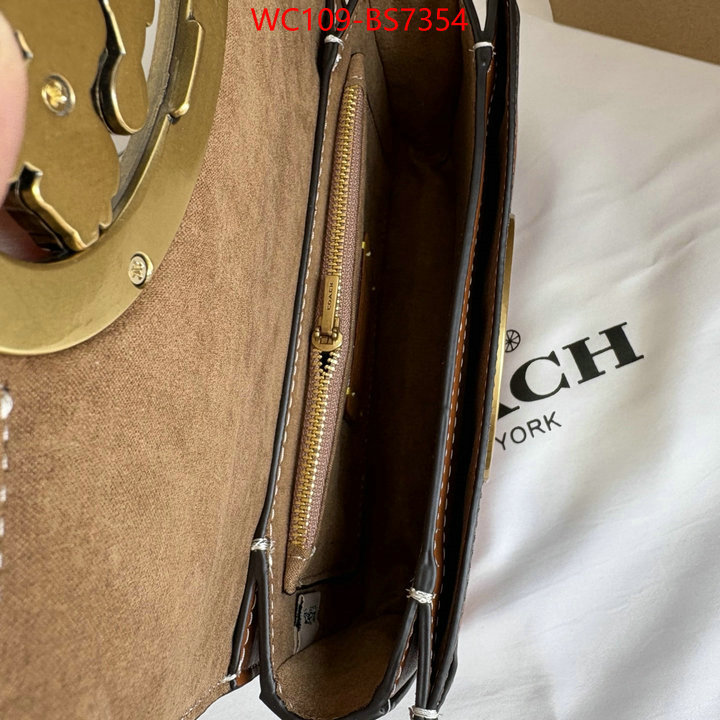 Coach Bags(4A)-Crossbody- aaaaa class replica ID: BS7354 $: 109USD,