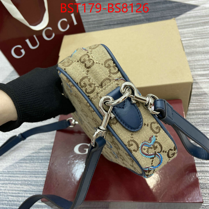 Gucci Bags(TOP)-Crossbody- outlet sale store ID: BS8126 $: 179USD,