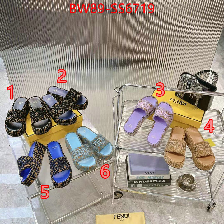Women Shoes-Fendi outlet 1:1 replica ID: SS6719 $: 89USD