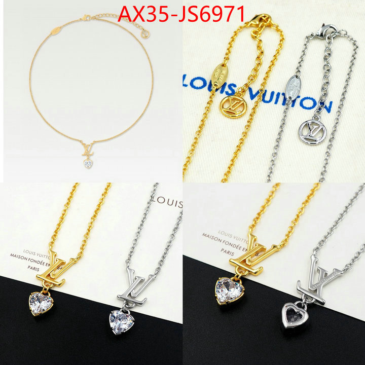Jewelry-LV top fake designer ID: JS6971 $: 35USD