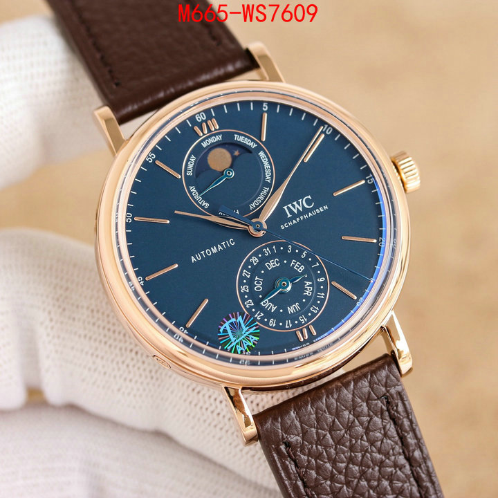 Watch(TOP)-IWC are you looking for ID: WS7609 $: 665USD
