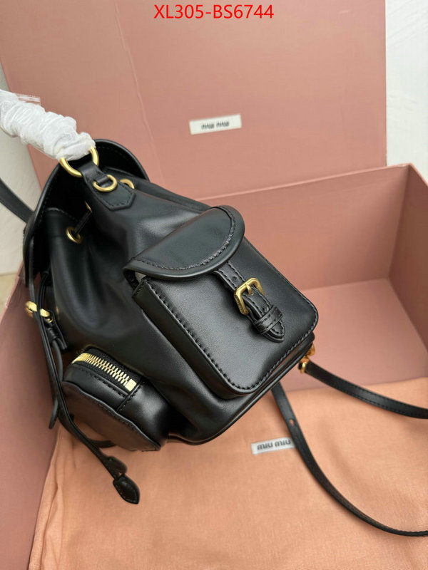 Miu Miu Bags(TOP)-Backpack- sell high quality ID: BS6744 $: 305USD,