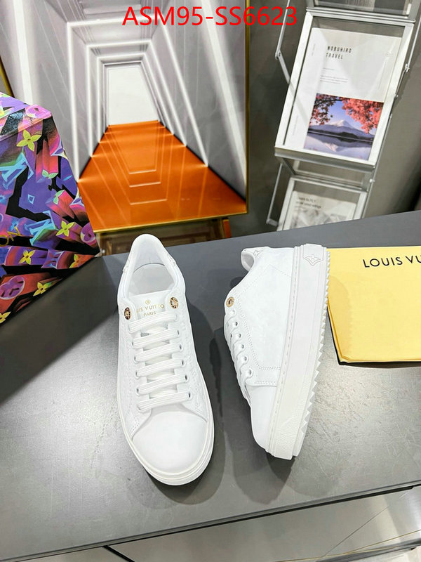 Women Shoes-LV quality replica ID: SS6623 $: 95USD