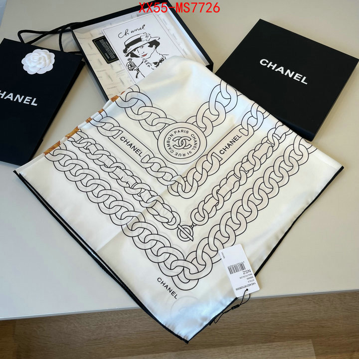 Scarf-Chanel what's the best to buy replica ID: MS7726 $: 55USD