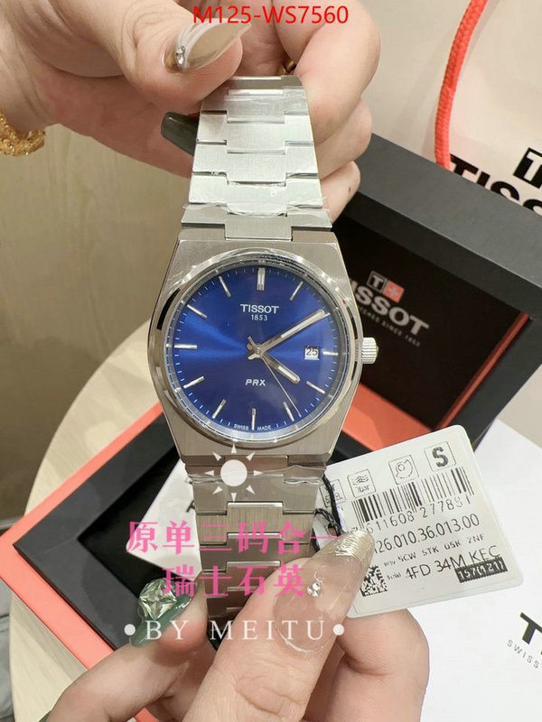 Watch(4A)-Tissot every designer ID: WS7560 $: 125USD-shoes yupoo Watch(4A)-Tissot every designer ID: WS7560 $: 125USD