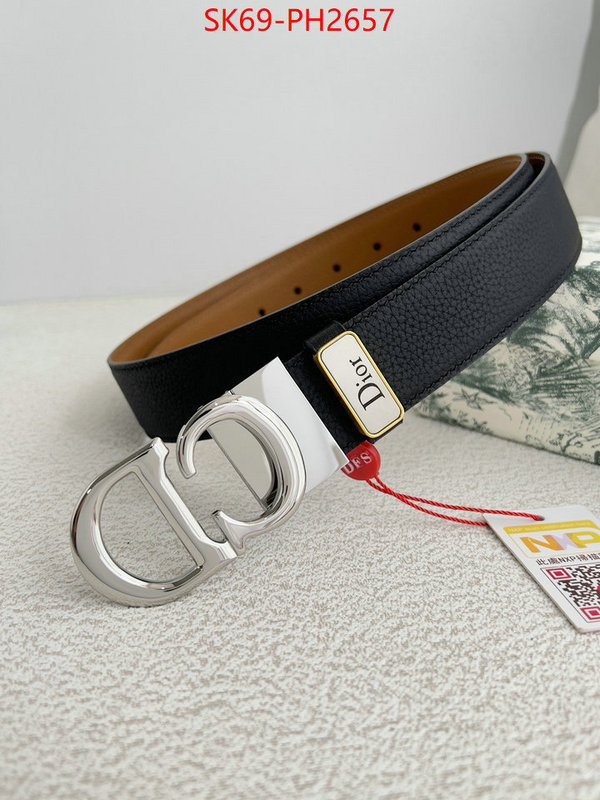 Belts-Dior buy cheap ID: PH2657 $: 69USD