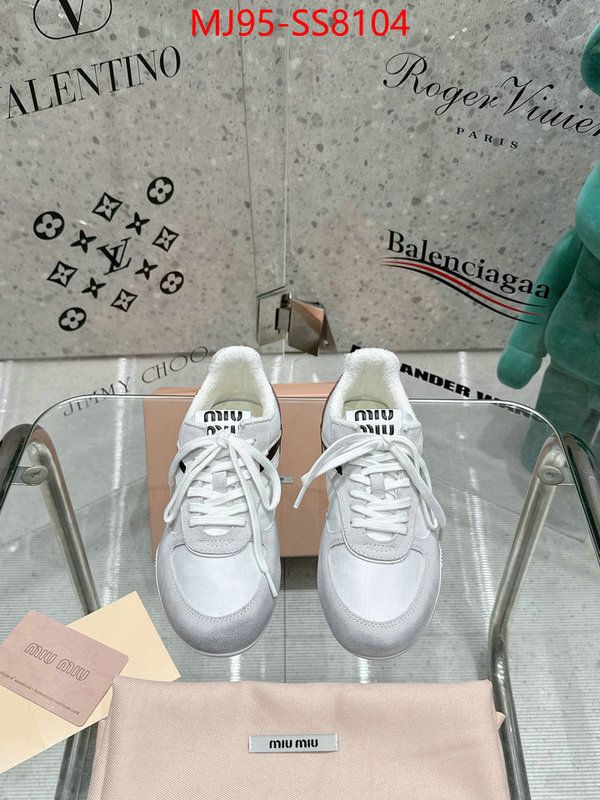 Women Shoes-Miu Miu quality aaaaa replica ID: SS8104 $: 95USD