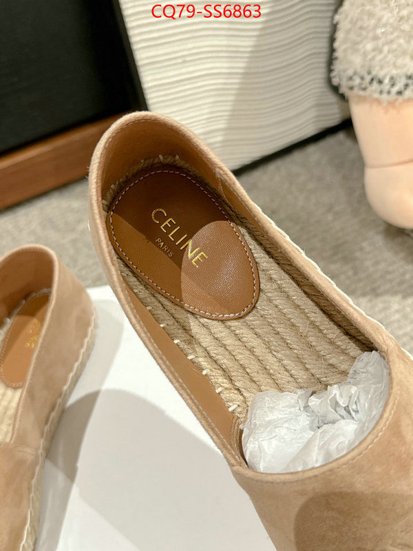 Women Shoes-CELINE luxury cheap replica ID: SS6863 $: 79USD