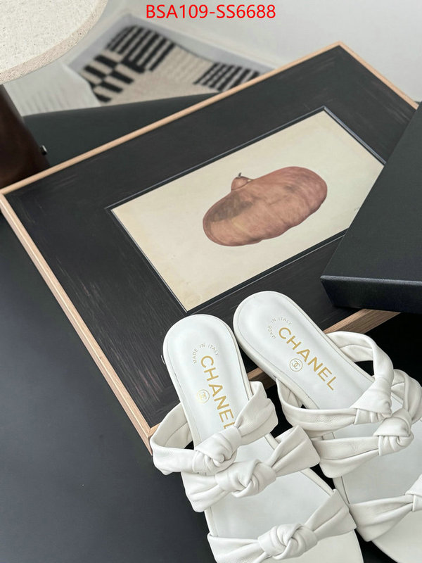 Women Shoes-Chanel replica best buy ID: SS6688 $: 109USD