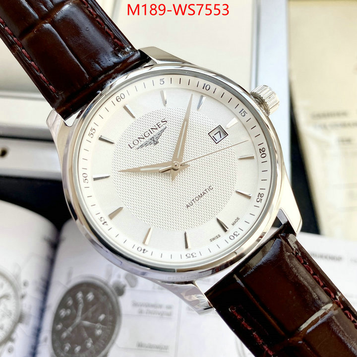 Watch(4A)-Longines 7 star replica ID: WS7553 $: 189USD