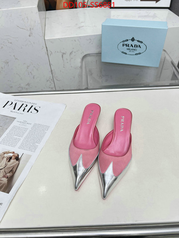 Women Shoes-Prada where can you buy a replica ID: SS6881 $: 105USD