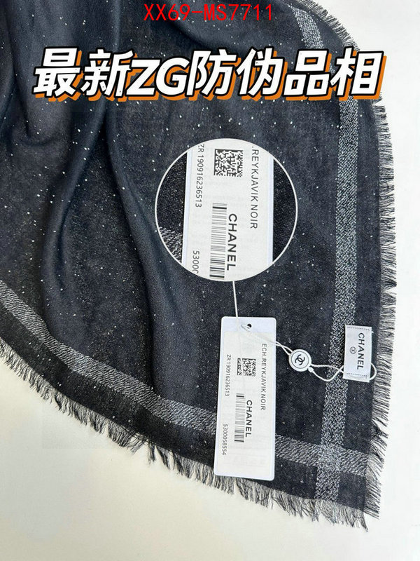 Scarf-Chanel cheap wholesale ID: MS7711 $: 69USD