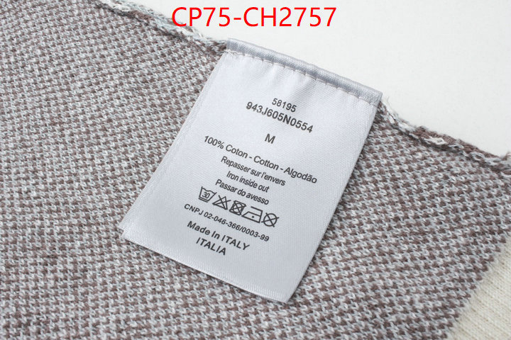 Clothing-Dior shop designer ID: CH2757 $: 75USD